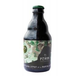 CERVEZA EL PEÑON. NEGRA BRITISH STOUT. CON CACAO