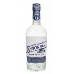 EDINBURGH CANNONBALL NAVY STRENGHT SCOTCH GIN 57.2º