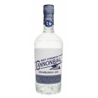 EDINBURGH CANNONBALL NAVY STRENGHT SCOTCH GIN 57.2º