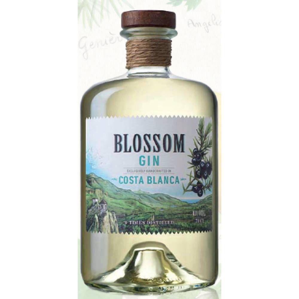 GIN BLOSSOM COSTA BLANCA LONDON DRY 1 LITRO